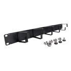 TELEVES ITALIA SRL - TVV533158 PANNELLO PASSACAVI RACK 19 1U. 5 ANELLI