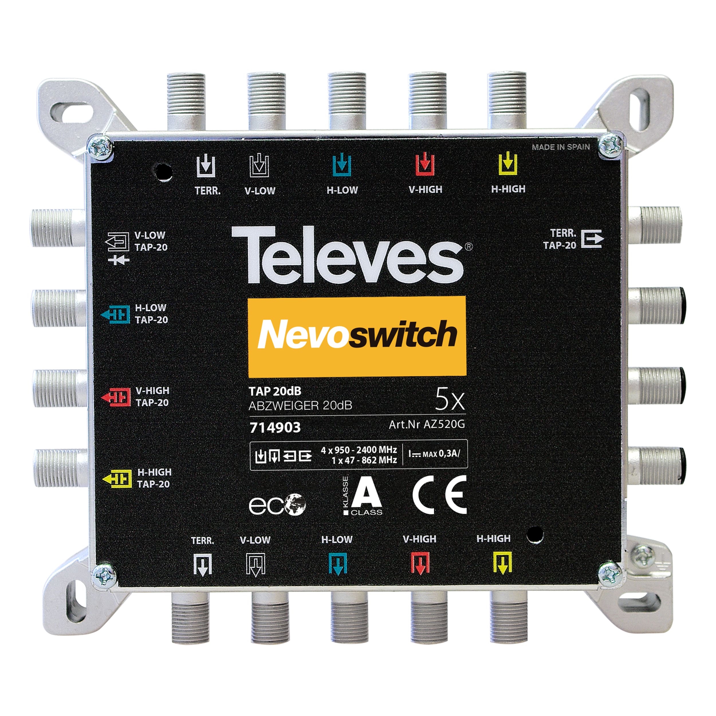 TELEVES ITALIA SRL - TVV714903 NEVOSWITCH DERIV. 5X5X5 F 20DB