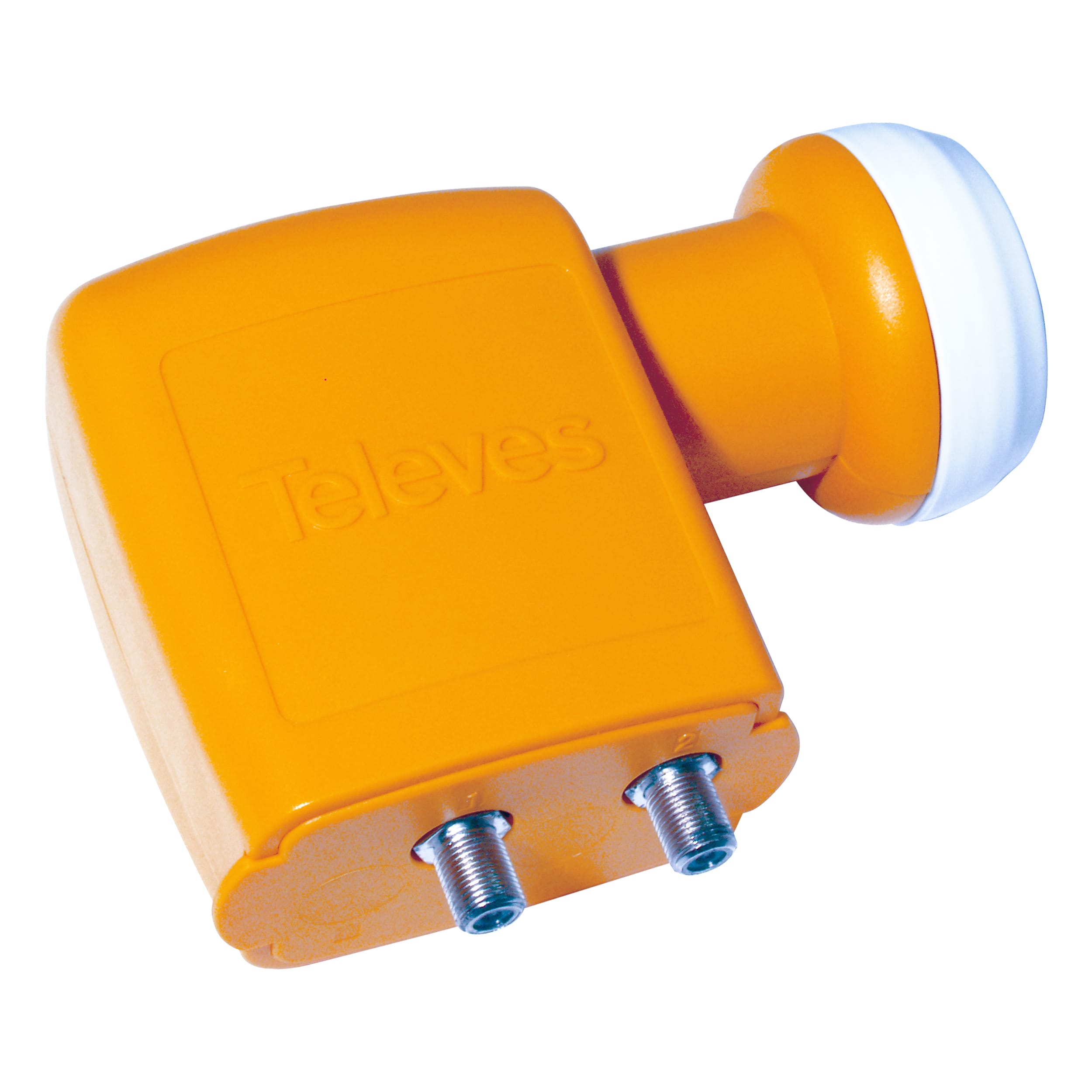TELEVES ITALIA SRL - TVV747802 LNB TWIN 2USCITA NF:0,7DB ARANC.