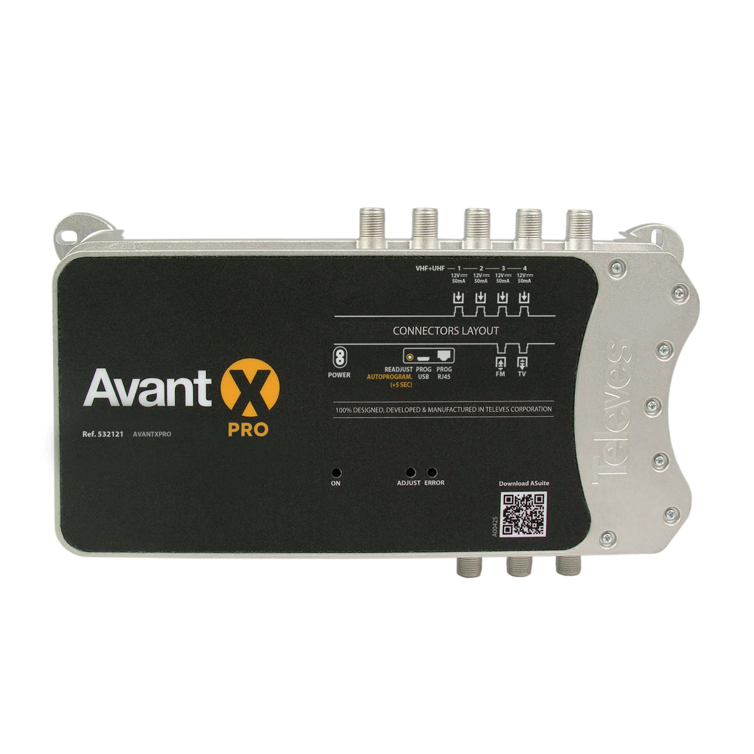 TELEVES ITALIA SRL - TVV532121 AVANT X PRO 5IN.UHF/VHF- 1IN FM