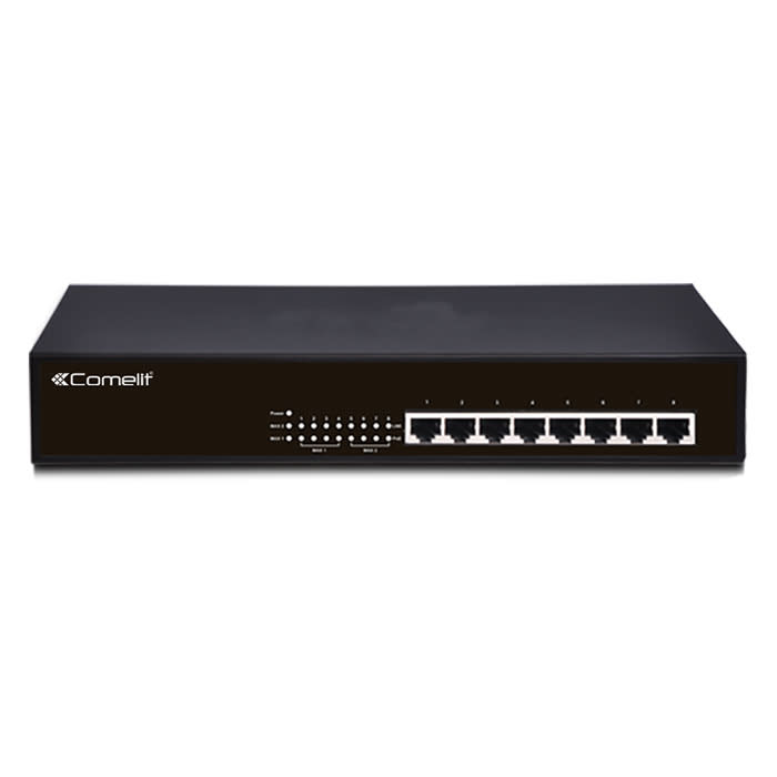 COMELIT GROUP SPA - COEIPSWP080A SWITCH, 8 PORTE POE GIGABIT