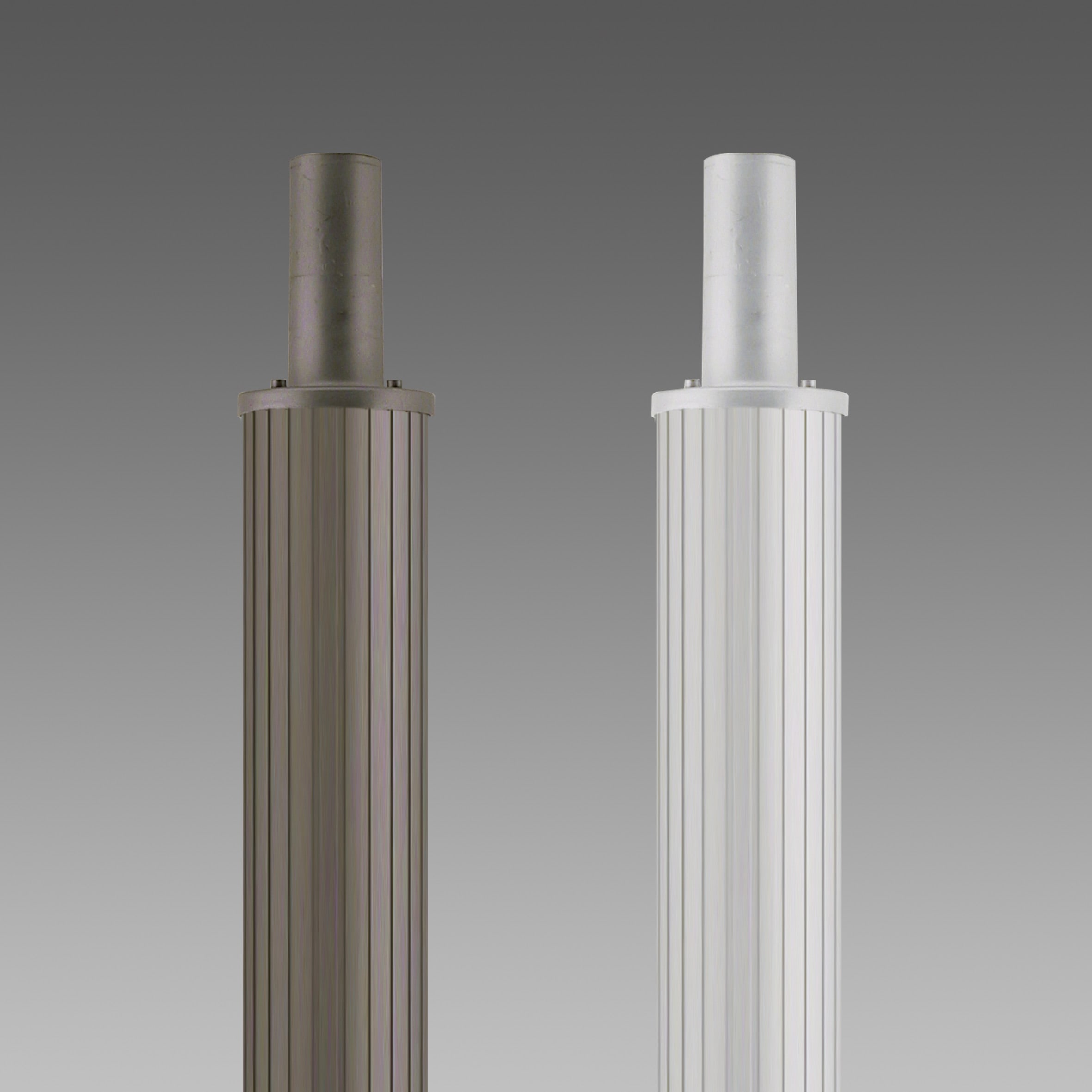 DISANO - DIS42632600 PALO RIGATO C BASE 1408 H=5100MM GRAFITE