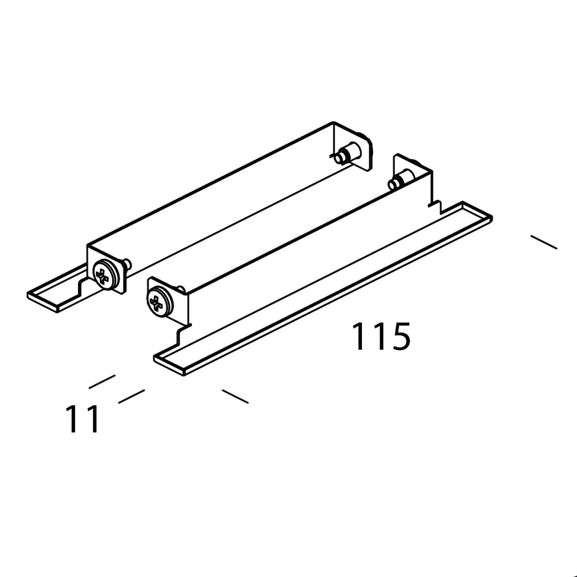 DISANO - DIS99801400 TESTATA TERMINALE 224 BIANCO