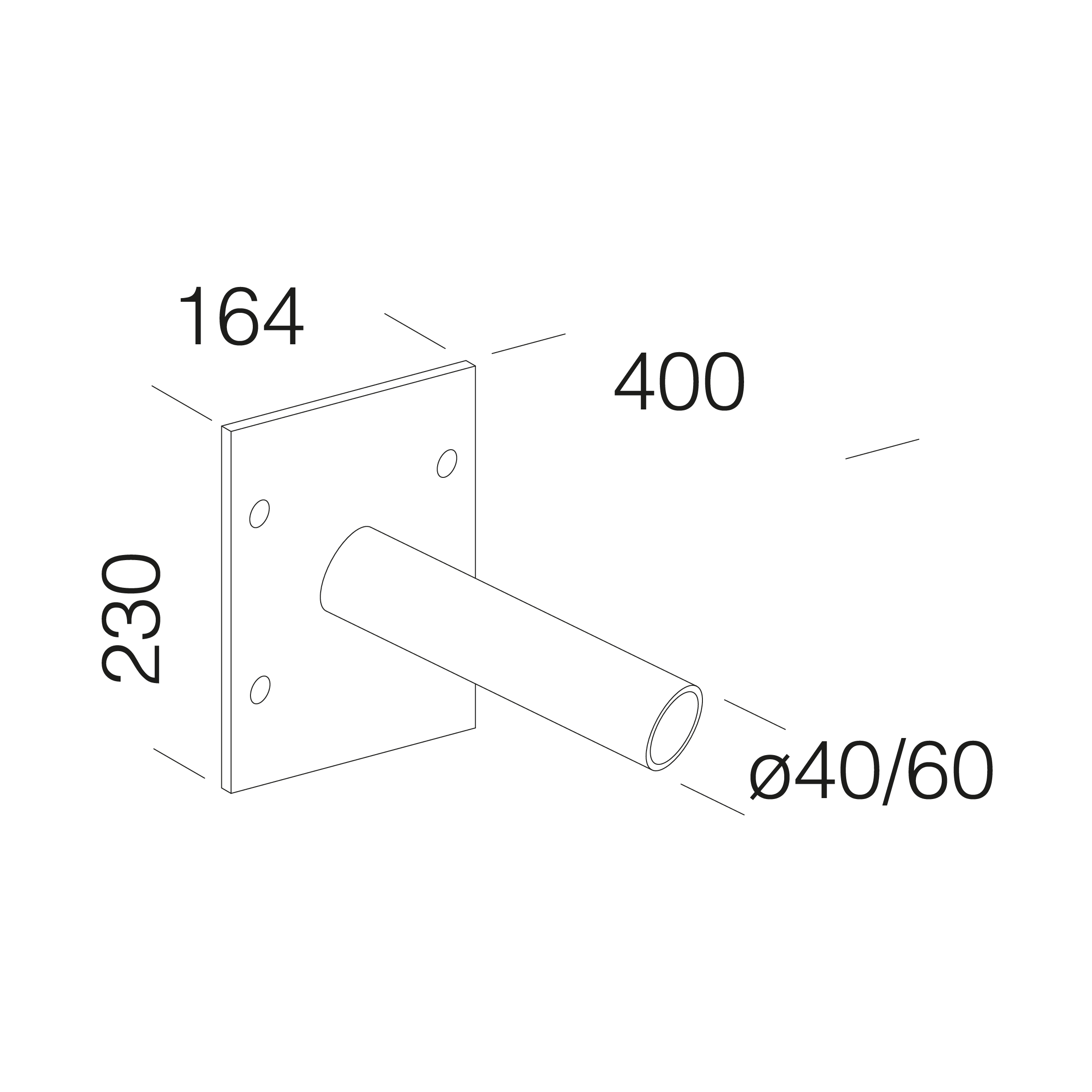 DISANO - DIS99780400 ATTACCO A PARETE 248 RAL9006