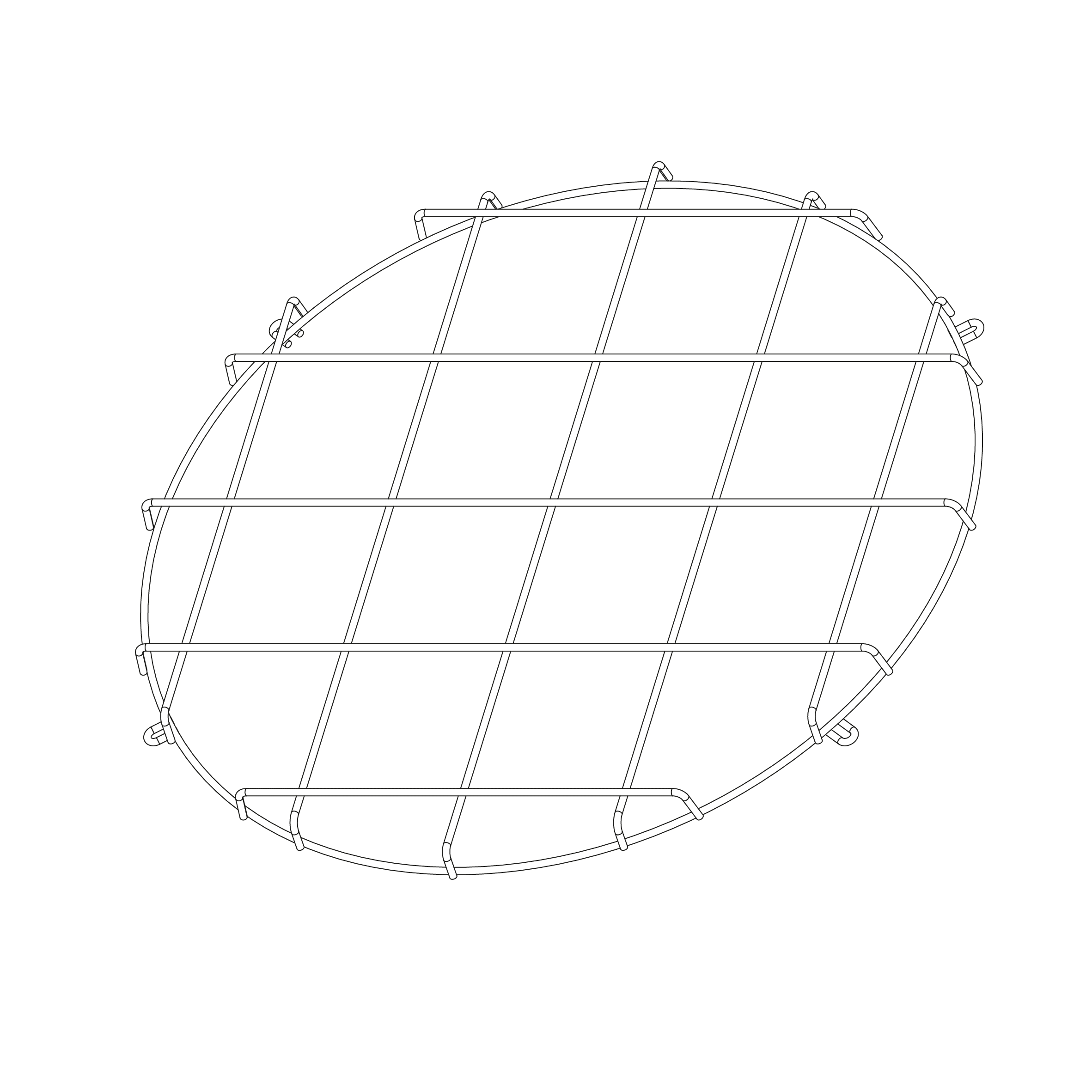 DISANO - DIS99577600 GABBIA PROTEZIONE ASTRO 12LED 24 NERO