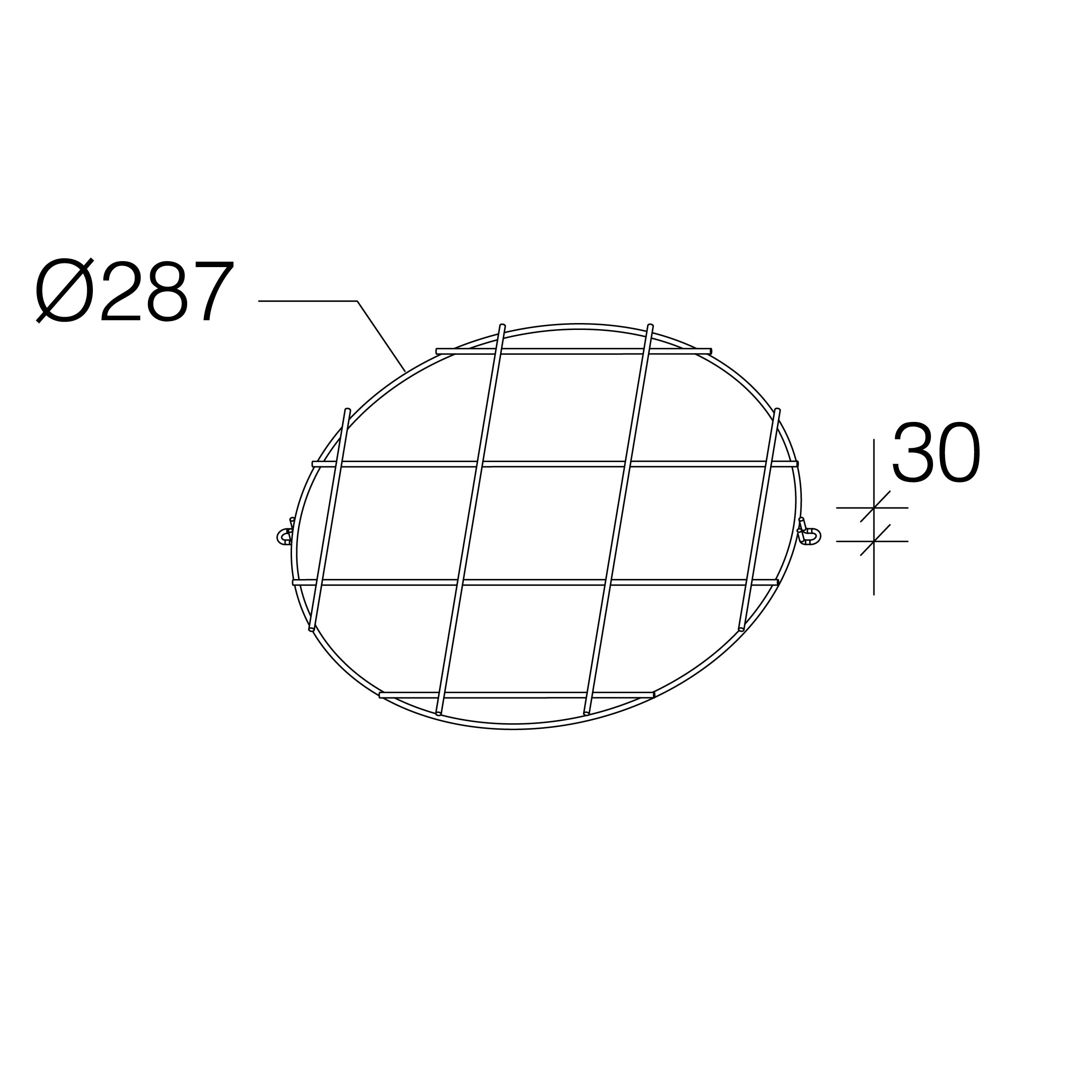 DISANO - DIS99569700 GABBIA PROTEZIONE SATURNO 26 NERO