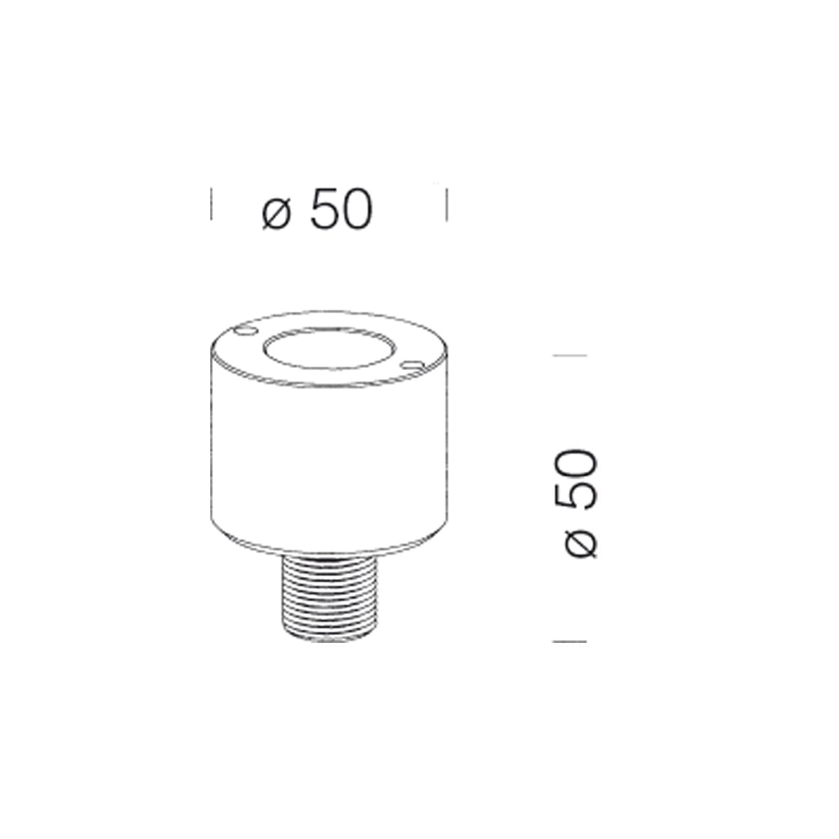 DISANO - DIS42694400 BRACCIO 328 L=445MM GREY