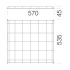 DISANO - DIS99570500 GABBIA DI PROTEZIONE ASTRO Q 36 NERO