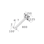 DISANO - DIS99550900 BRACCIO ORIENTABILE 41 ANTRACITE