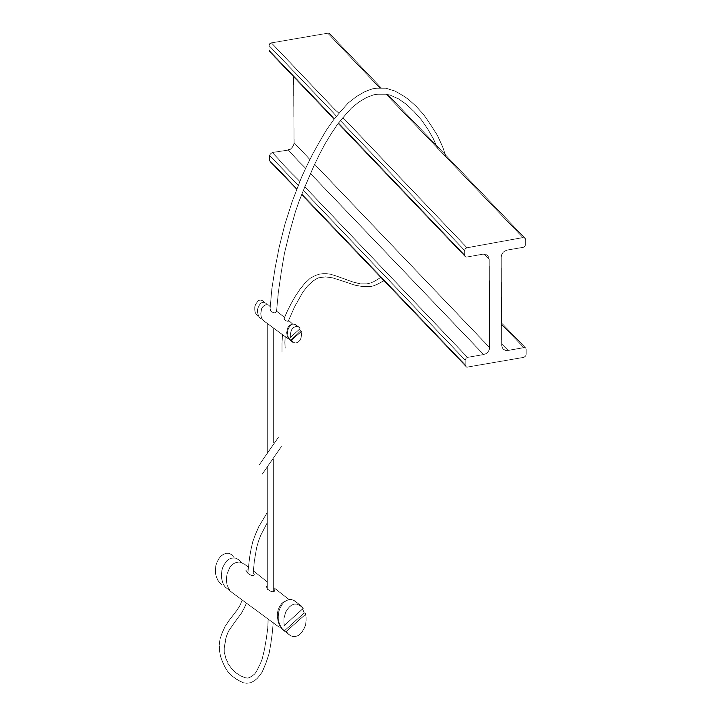 FOSNOVA - FOS2200411200 FUNE ANTICADUTA 4112 FARETTI INCASSI