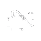 DISANO - DIS99128400 ATTACCO CON CATENELLA 518 RAL7021