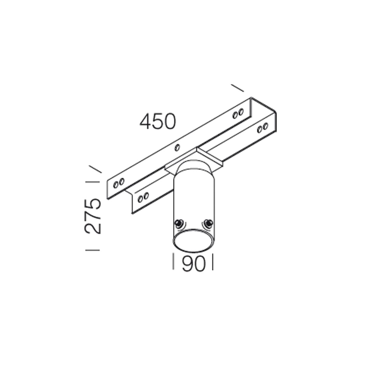 DISANO - DIS42700200 RACCORDO TESTA PALO 368 GREY9007