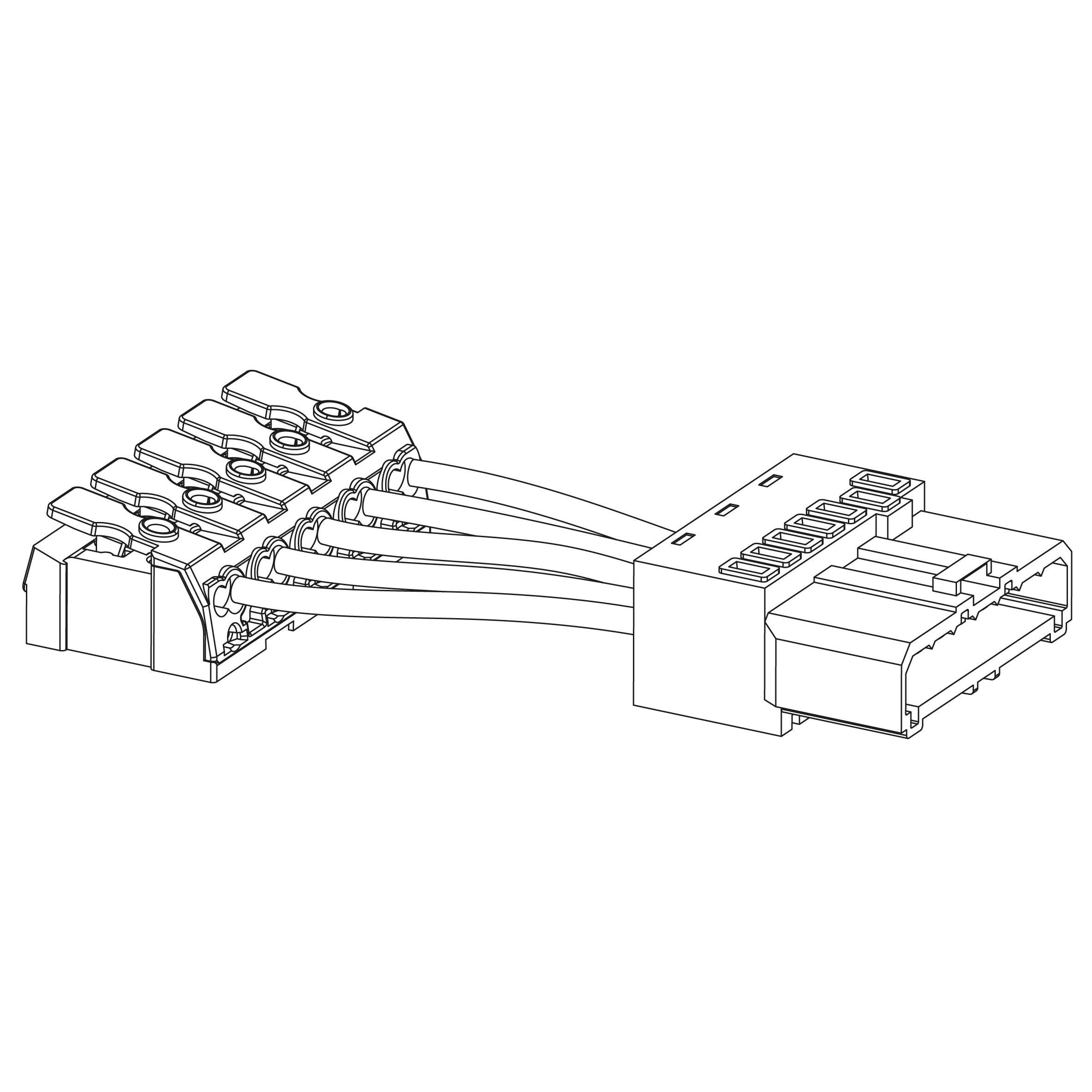 DISANO - DIS99403746001136 ALIMENTATORE CANALE 11 POLI 6623 BIANCO