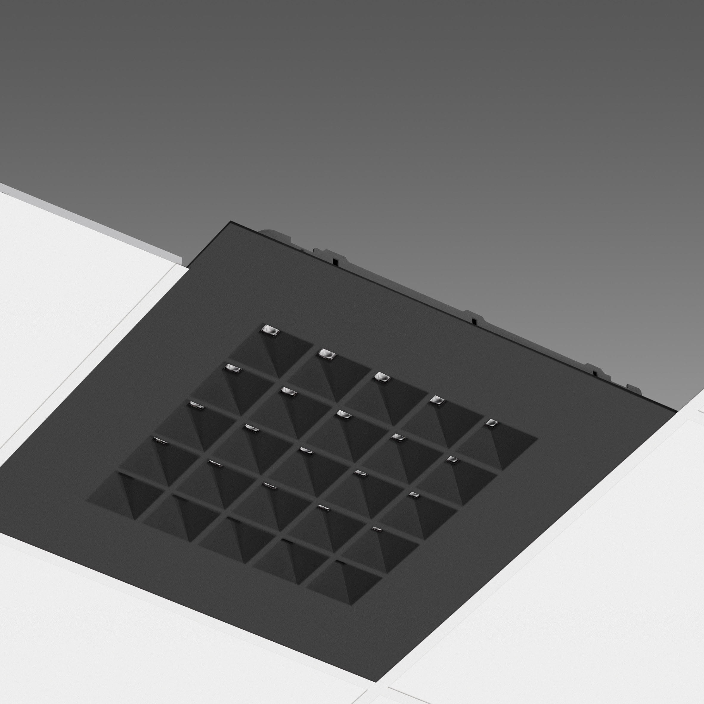 DISANO - DIS15037100 COMFORT SQUARE 816 LED 21W CLD RAL9005