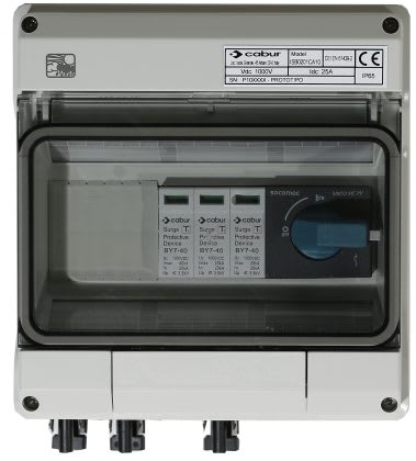 CABUR SRL - CBRISB0201CA06 ISB0201CA06 QUADRO DC 2 IN 1 OUT 600V