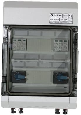 CABUR SRL - CBRISB0202CA10 ISB0202CA10 QUADRO DC 2 IN 2 OUT 1000V