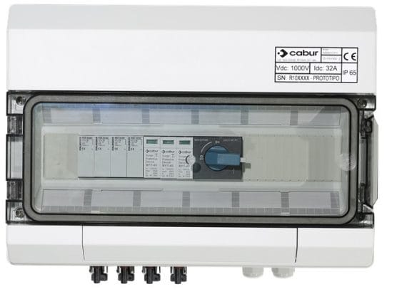 CABUR SRL - CBRISB0401CA06 ANN. ISB0401CA06 QUADRO DC 4 IN 1 OUT