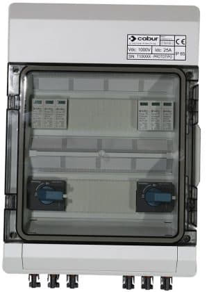 CABUR SRL - CBRISB0402CA06 ISB0402CA06 QUADRO DC 4 IN 2 OUT 600V