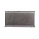 CABUR SRL - CBRISFIXSPAZ38T STAFFA TERMINALE IN ACCIAIO PER 38 MM