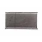 CABUR SRL - CBRISFIXSPAZ50T STAFFA TERMINALE IN ACCIAIO PER 50 MM