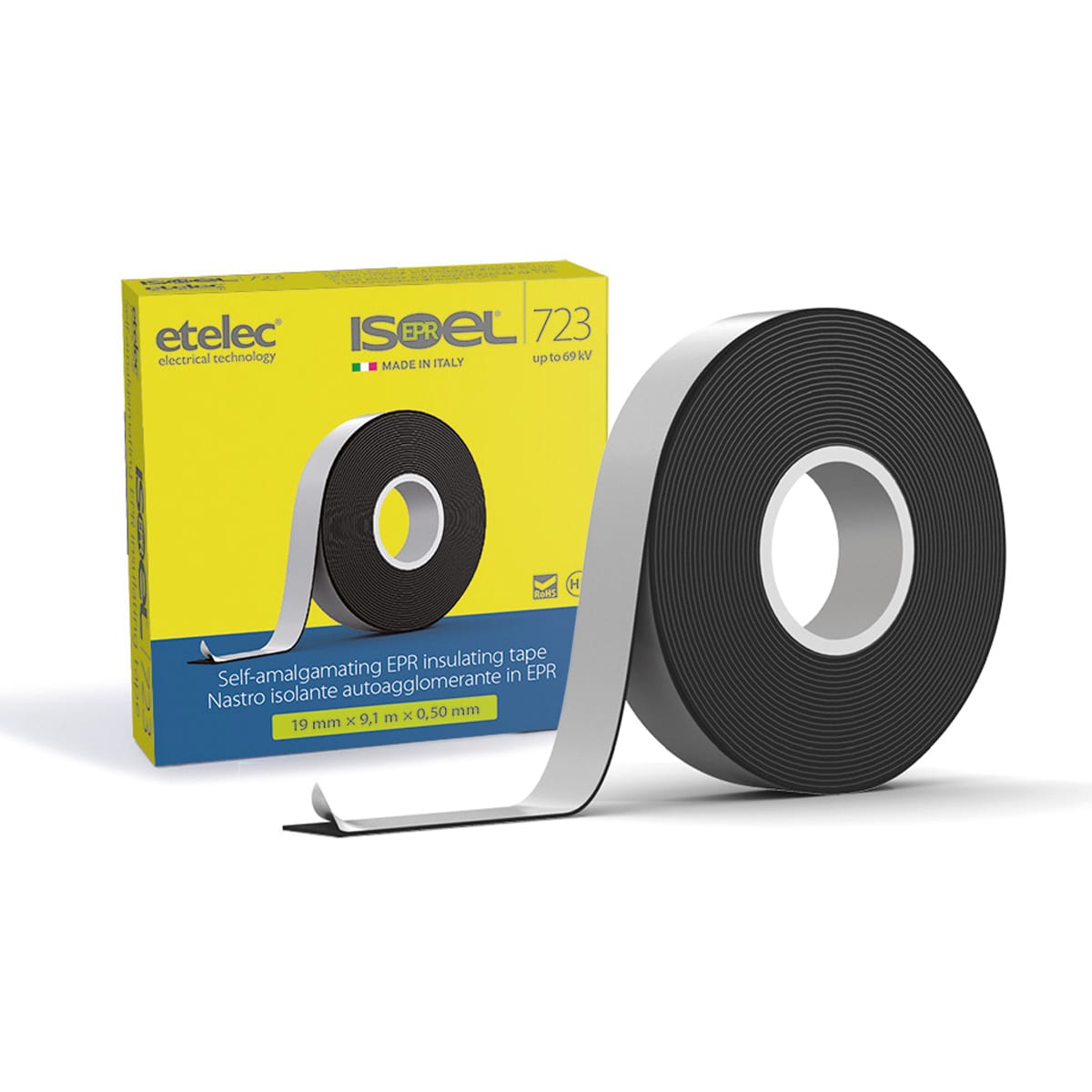 ETELEC ITALIA SPA - ETLNA4723 NASTRO AUTOAGGLOMERANTE EPR 19X9.1X0.75