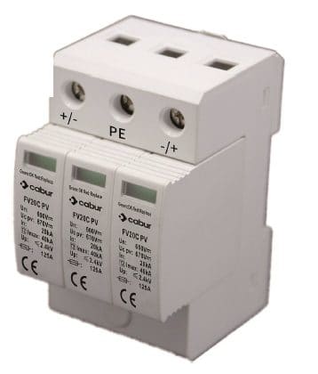 CABUR SRL - CBRISPD600DC3P SPD DA 600 VDC