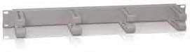 ITEM - IT220329N PANNELLO GUIDACAVI 19 2U ANELLI H 80MM