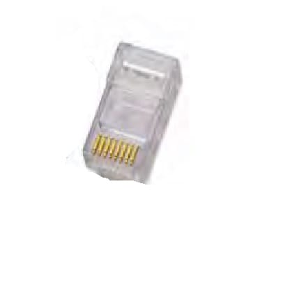ITEM - IT260151 PLUG U/UTP 8/8C. RJ45 CAT. 6