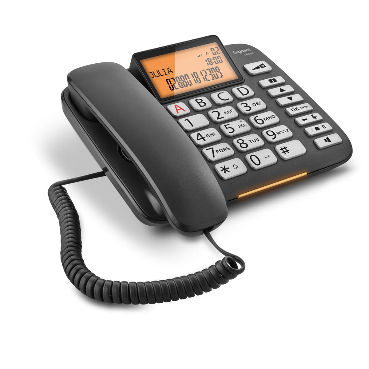 GIGASET COMMUNICATIO - ITAS30350S216K101 DL 580 BLACK