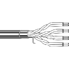ITC INDUSTRIA TECNIC - ITC6UNDHPNM100 4X2 AWG23 UTP CAT6 LSZH DG PE NERO M100