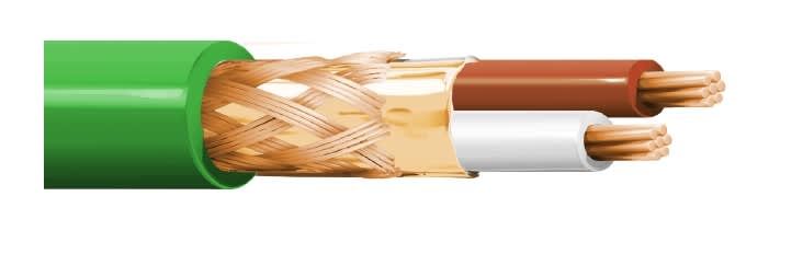 ITC INDUSTRIA TECNIC - ITCFK-25 FK 2X0,50 LSZH VERDE