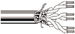 ITC INDUSTRIA TECNIC - ITCFM-67BZB500 FM 3X2X0.22+1X2X0.75 LSZH BIANCO B.500 E