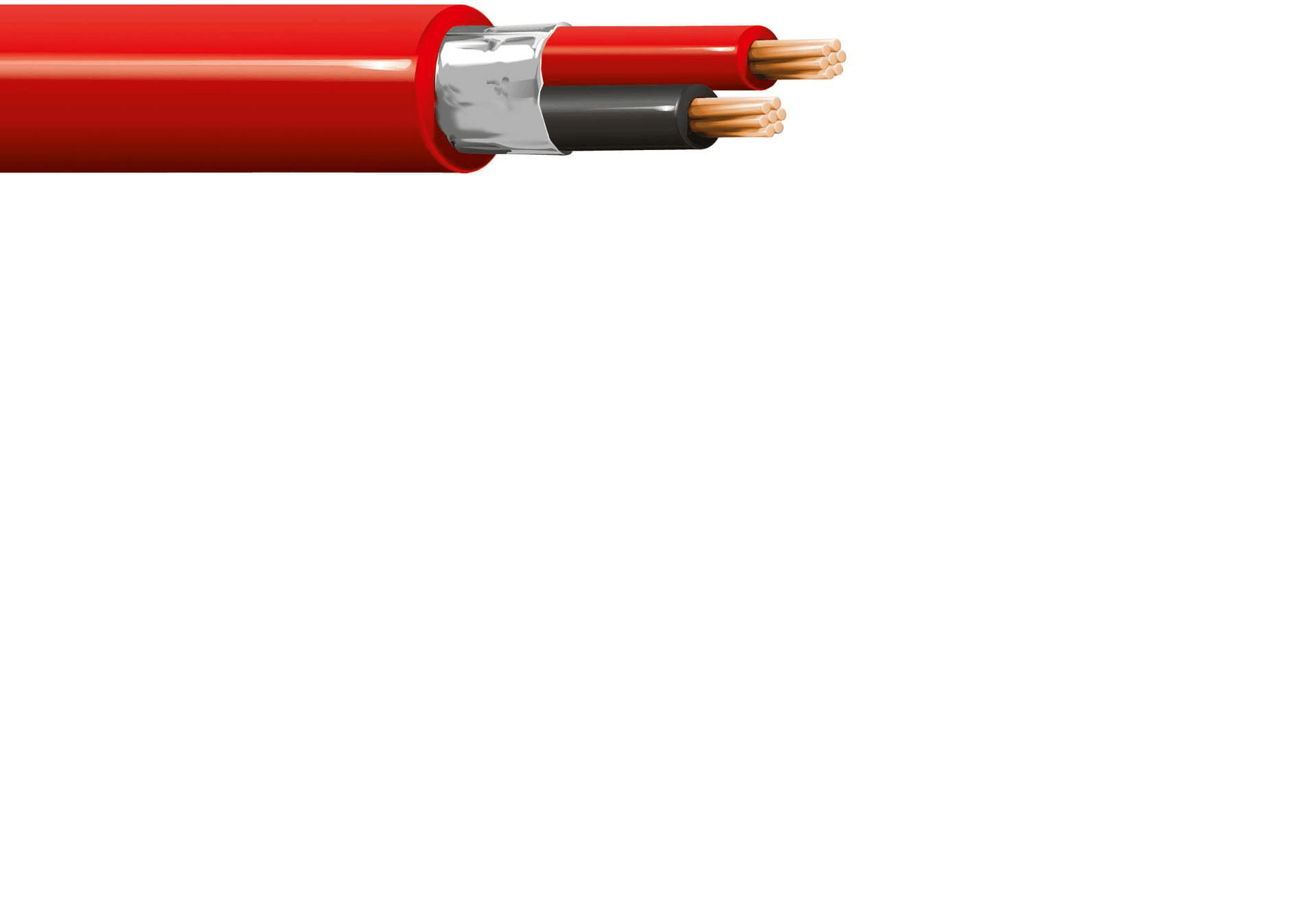 ITC INDUSTRIA TECNIC - ITCPH-25RZM100 2X0.50 LSZH ROSSO M.100 PH30 CCA-S1B,D1,