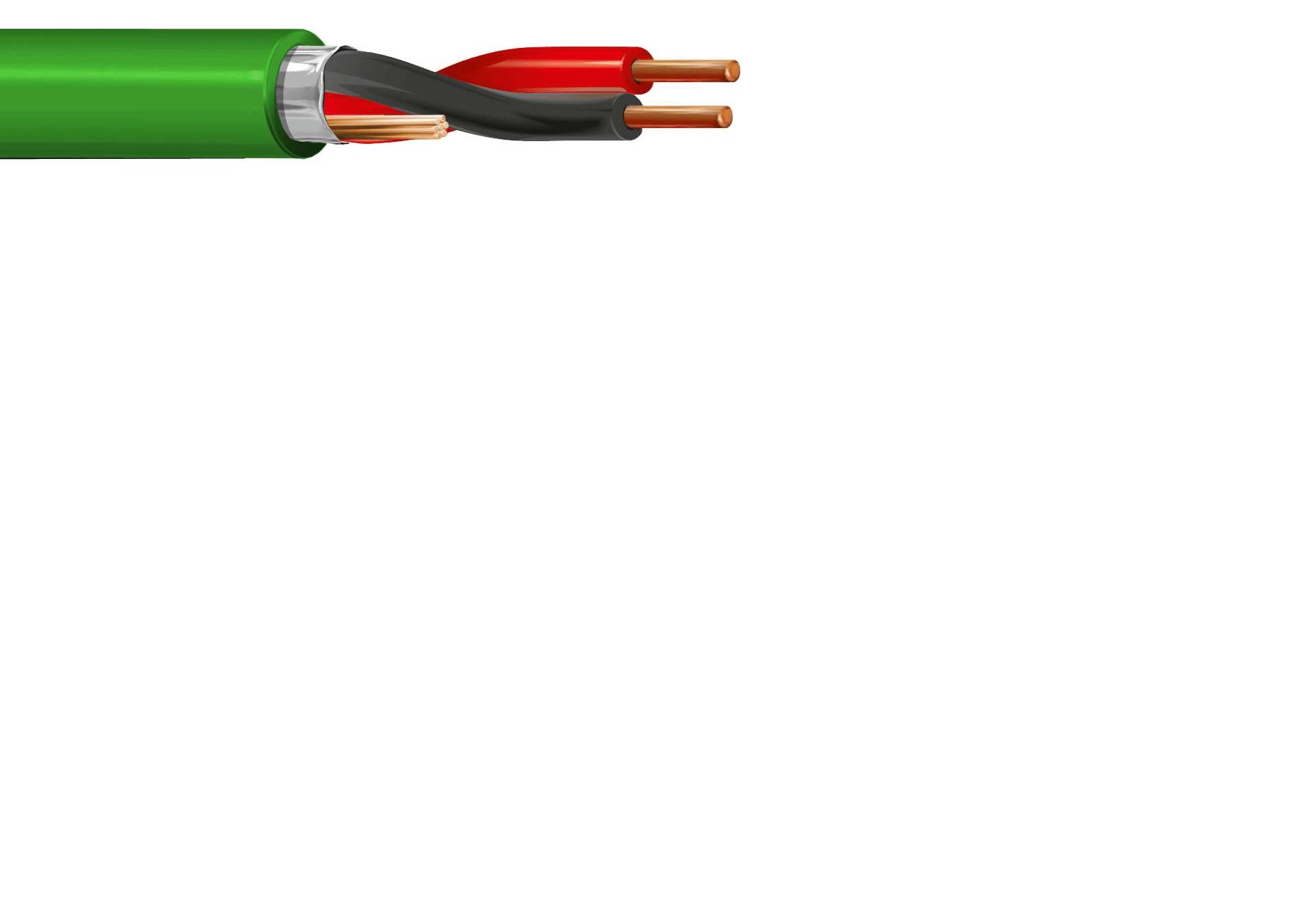 ITC INDUSTRIA TECNIC - ITCVC2BKVZM100 1X2X0,80 LSZH VERDE MAT.100 B2CA-S1B,D1,