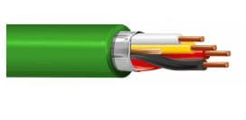 ITC INDUSTRIA TECNIC - ITCVC4BZVZM100 2X2X0,80 VERDE LSZH M.100 - KNX CERT.