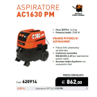 ELEMATIC SPIT - ITP620914 1 ASPIRATORE AC 1630 PM