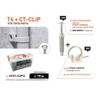 ELEMATIC SPIT - ITPKITCT-CLIPT6 TASSELLO T6 PA 6 6X30