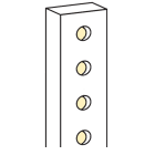 ITALWEBER SPA - ITW1000205 BANDELLA 20X5 L=0,99MT F.M6 IN.25MM