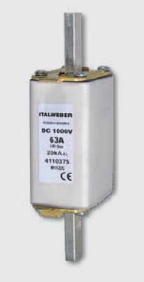 ITALWEBER SPA - ITW1661125 FUS NH1C GPV 125A 1000VD.C