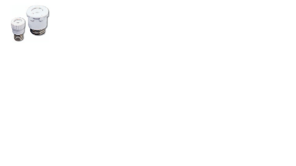 ITALWEBER SPA - ITW31098 TAPPO PLAST. KII/PL E27 25A 500V