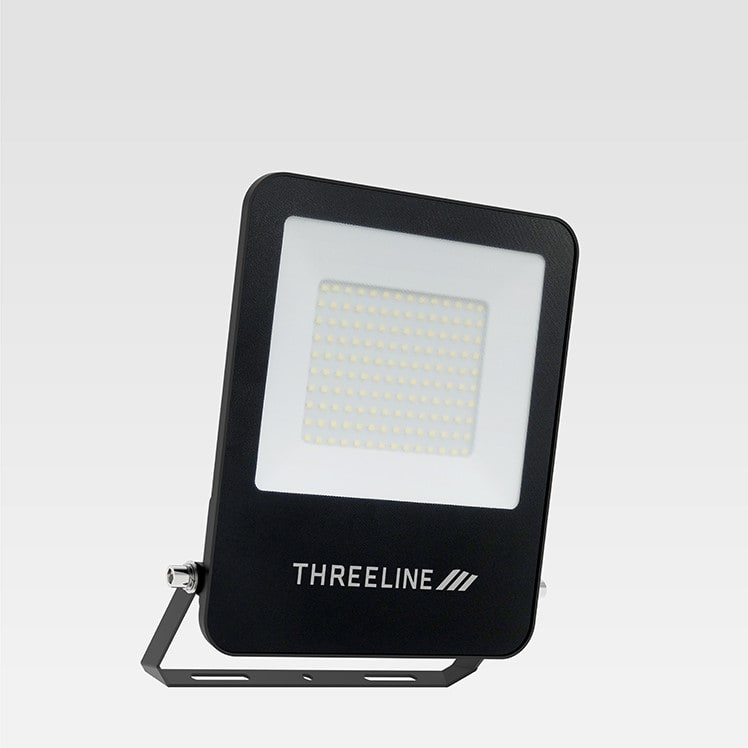 THREELINE ITALIA SRL - EHTPRI100601202 PROIETTORE LED 100W 6000K 120 NERO