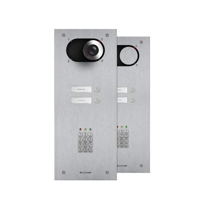 COMELIT GROUP SPA - COEIX0102KP FRONTALE SWITCH 2 PUL. E CHIAVE ELETTRON