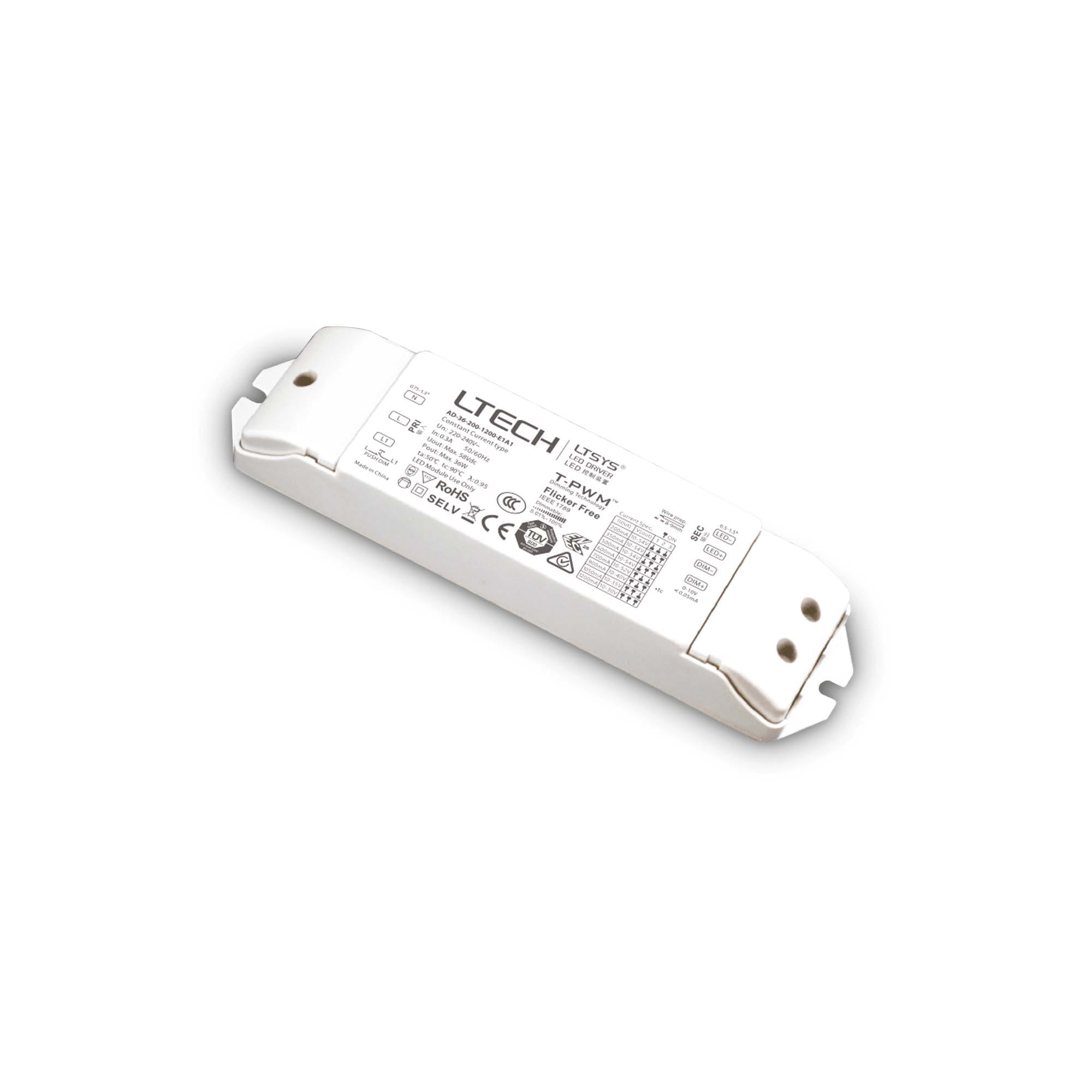 IDEAL LUX SRL - IUX244556 STRIP LED DRIVER 1-10V/PUSH 036W 24VDC