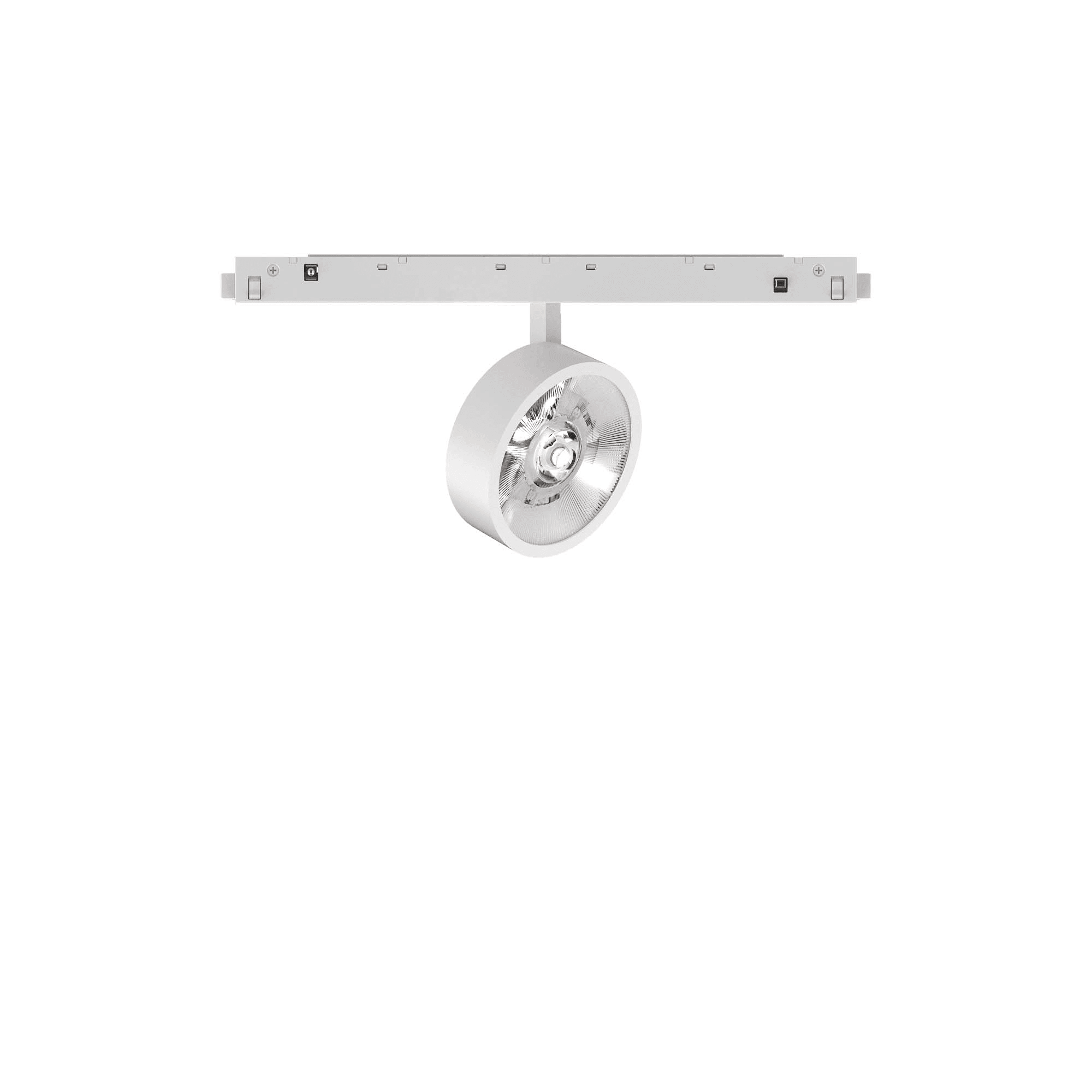 IDEAL LUX SRL - IUX303741 EGO TRACK FLAT SINGLE 09W 3000K 1-10V WH