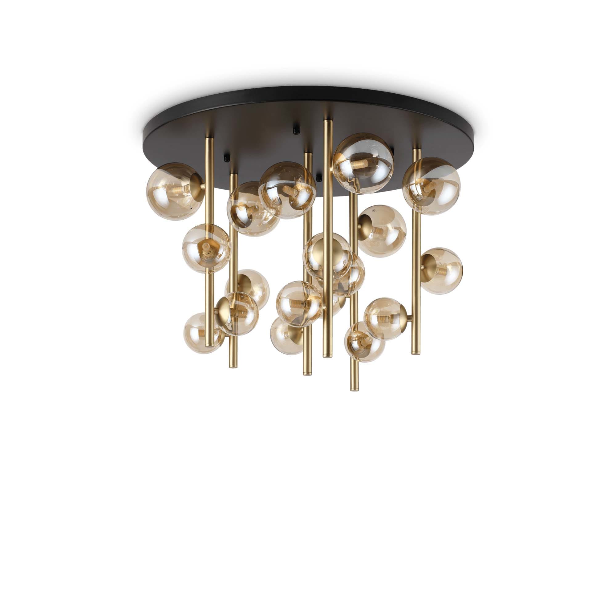 IDEAL LUX SRL - IUX328379 PERLAGE PL18 AMBRA