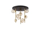 IDEAL LUX SRL - IUX328409 PERLAGE PL9 AMBRA
