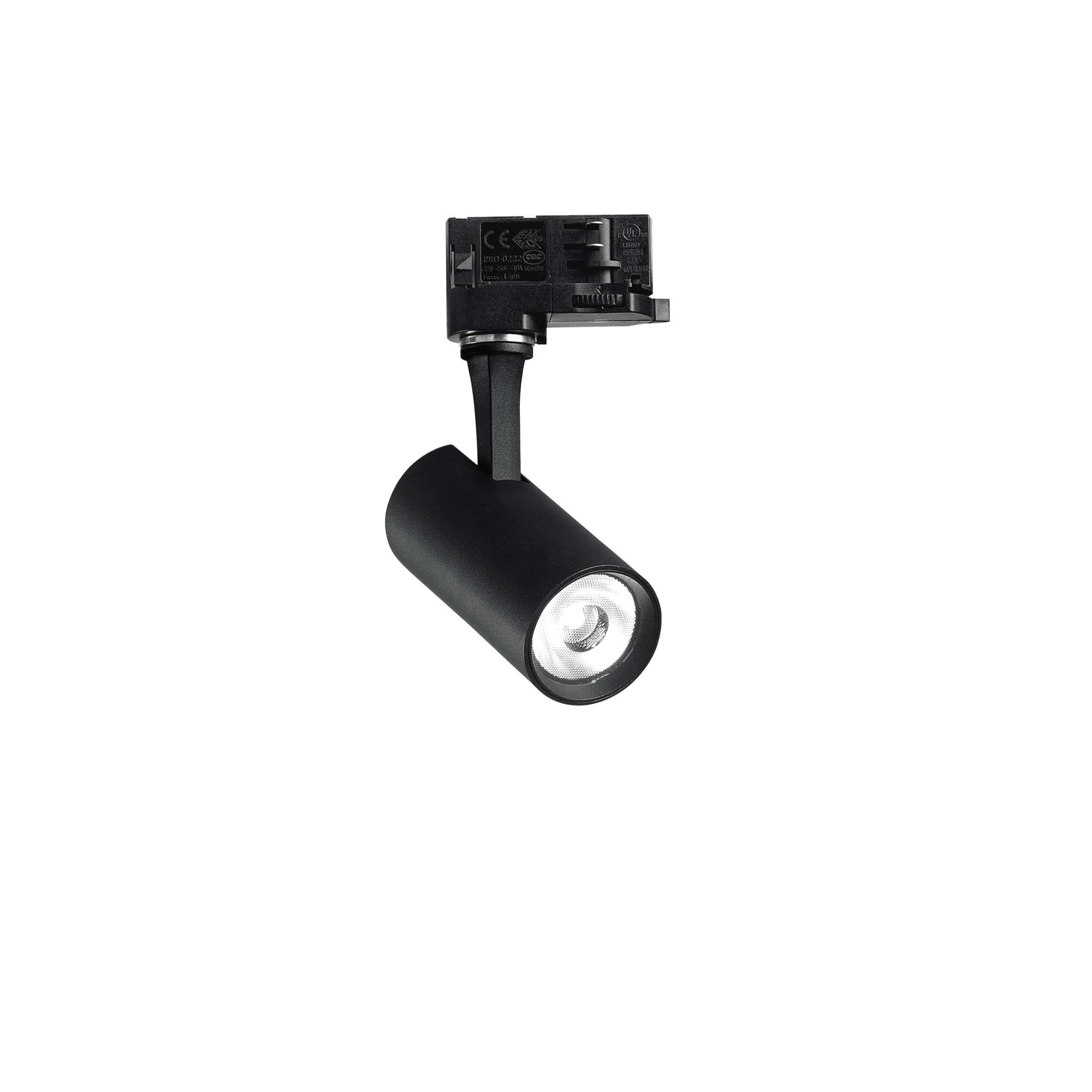IDEAL LUX SRL - IUX340838 FOX TR 3-PHASE 08W CRI90 2700K ON-OFF BK
