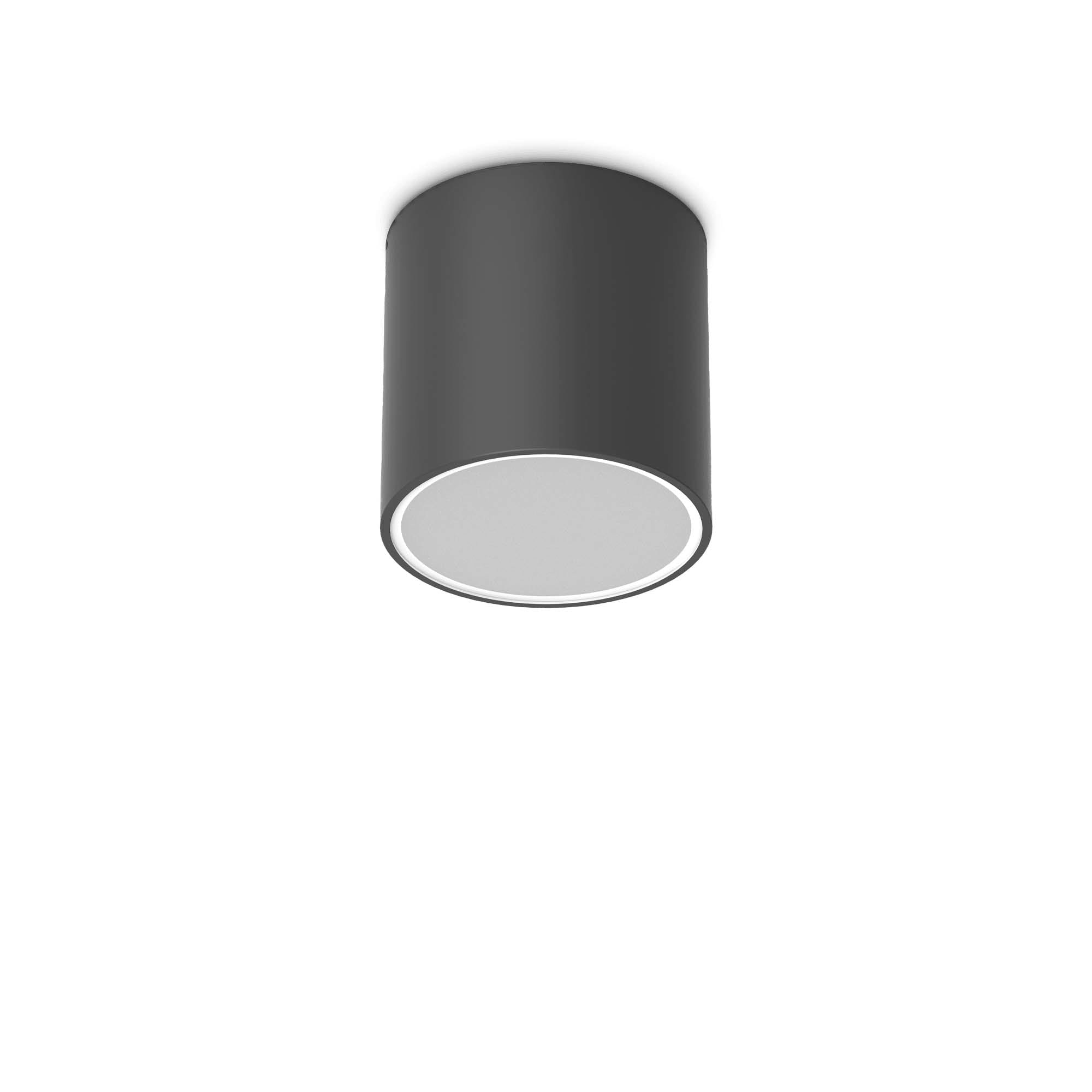 IDEAL LUX SRL - IUX342719 TECHO PL1 ROUND D15 NERO