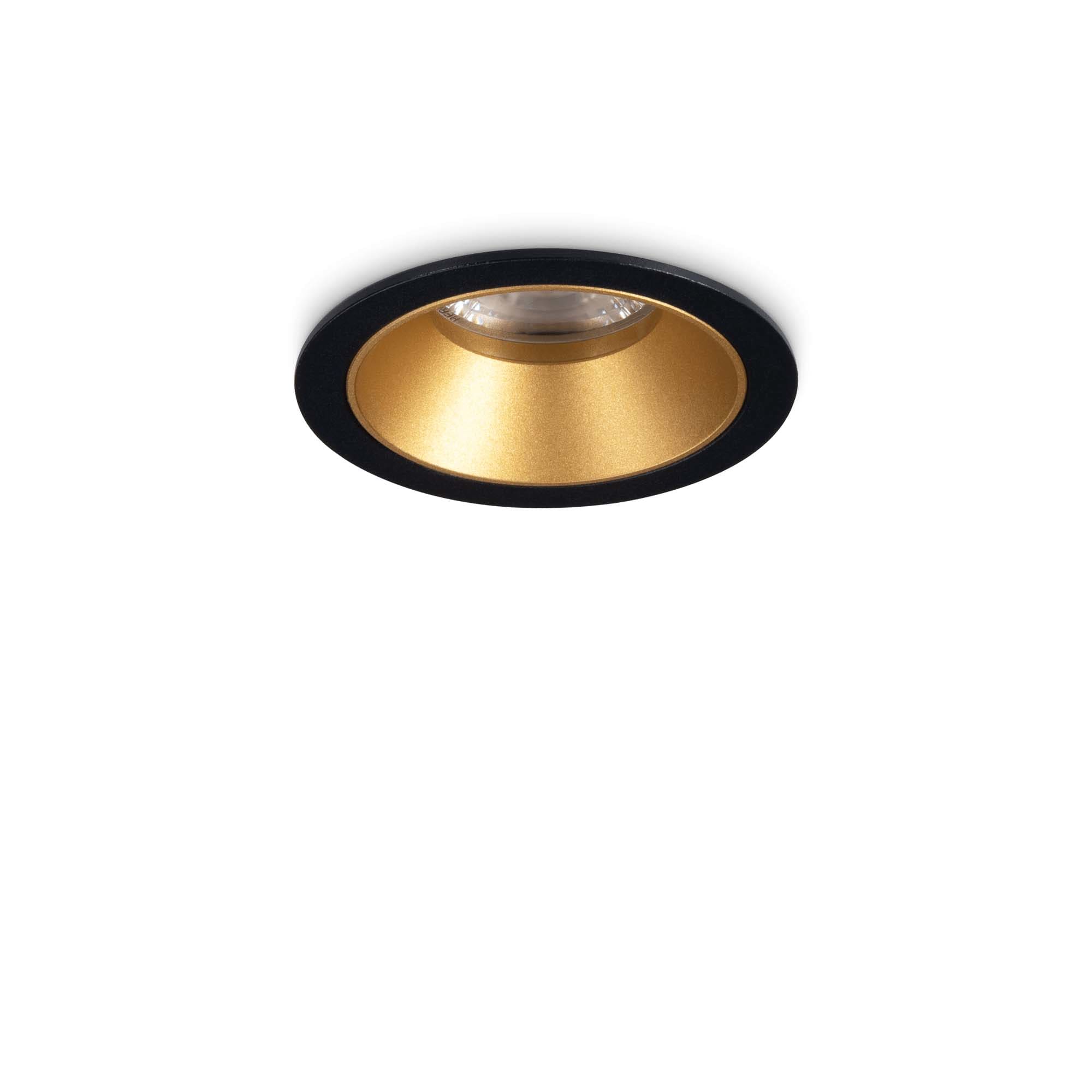 IDEAL LUX SRL - IUX349077 GAME TRIM ROUND 05W 3000K BK GD