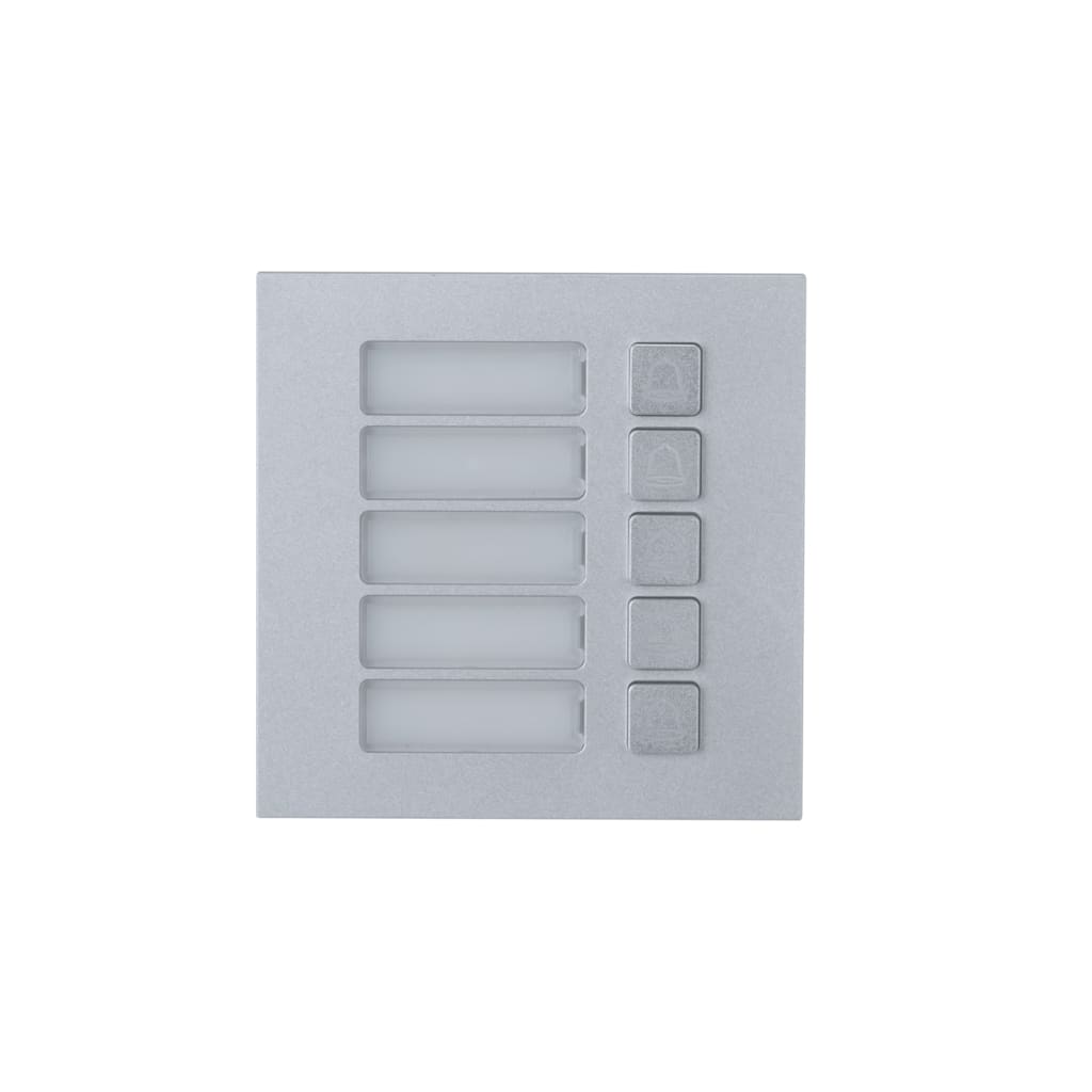 DAHUA TECHNOLOGY - DUHM-0014345 VTO4202F-MB5: MODULO 5 PULSANTI MECCANIC